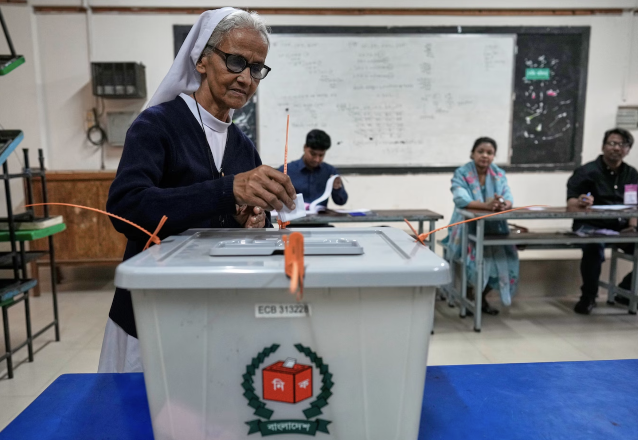 Bangladesh ge aammu inthihaabuge vote lun nimi gunan fashaifi