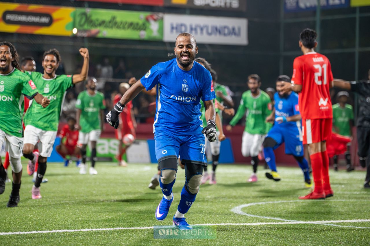 ވަން ފޮޓޯ: ހިޔުންޑާއި ގޯލްޑަން ފުޓްސަލް ޗެލެންޖް 2026ގެ ފޯރިގަދަ ފައިނަލް މެޗު