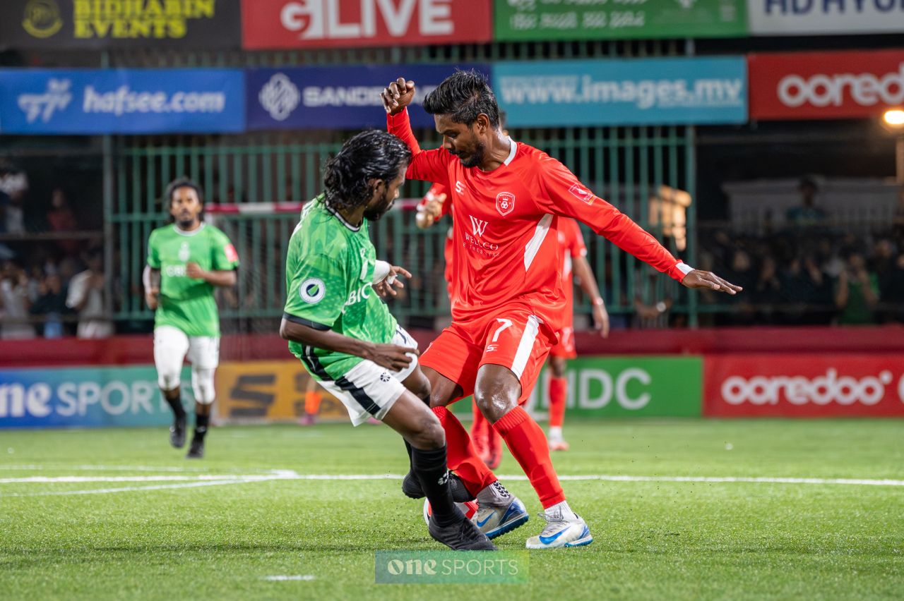 ވަން ފޮޓޯ: ހިޔުންޑާއި ގޯލްޑަން ފުޓްސަލް ޗެލެންޖް 2026ގެ ފޯރިގަދަ ފައިނަލް މެޗު
