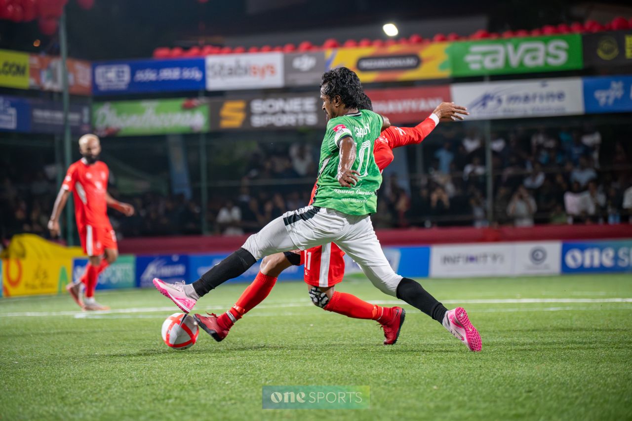 ވަން ފޮޓޯ: ހިޔުންޑާއި ގޯލްޑަން ފުޓްސަލް ޗެލެންޖް 2026ގެ ފޯރިގަދަ ފައިނަލް މެޗު