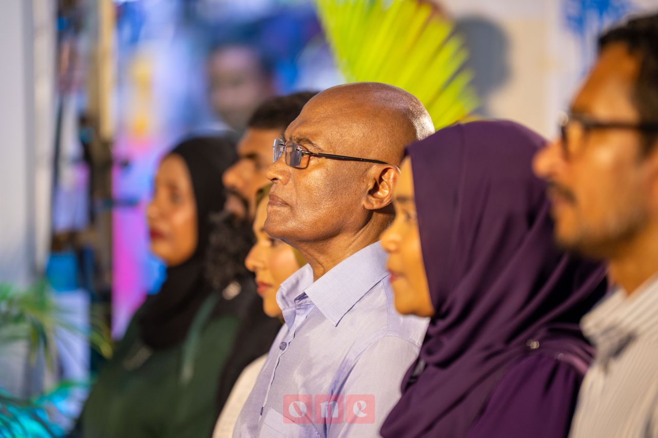 ވަން ފޮޓޯ: ކައުންސިލް އިންތިހާބަށް ޕީއެންސީގެ ގަލޮޅު ދެކުނު ދާއިރާގެ ކެމްޕޭނު ޖަގަހަ ހުޅުވުން