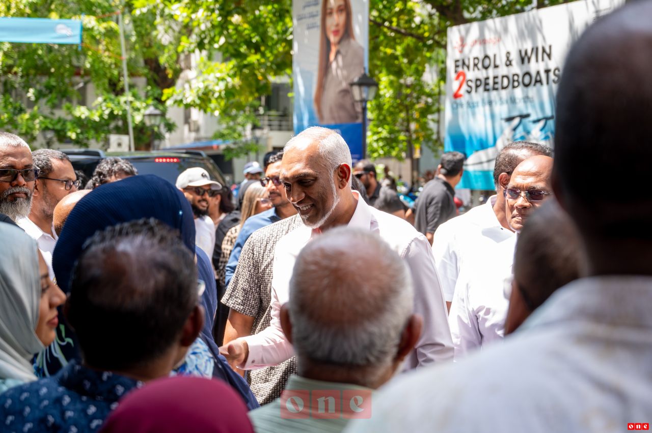 Council inthihaabuge campaign ah Raees miadhuves hulhumale' gai 