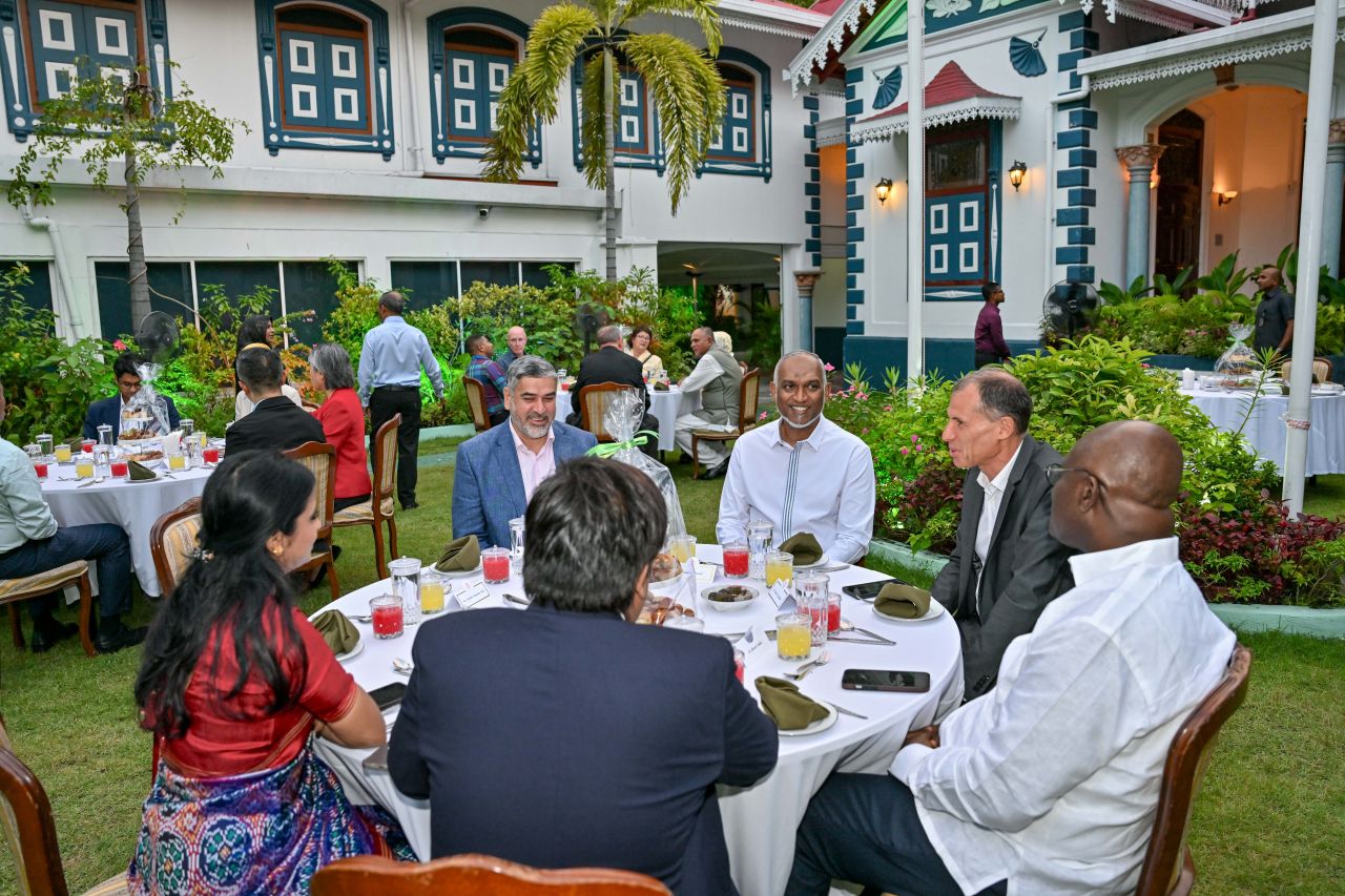 President Hosts Diplomatic Iftar at Mulee’aage