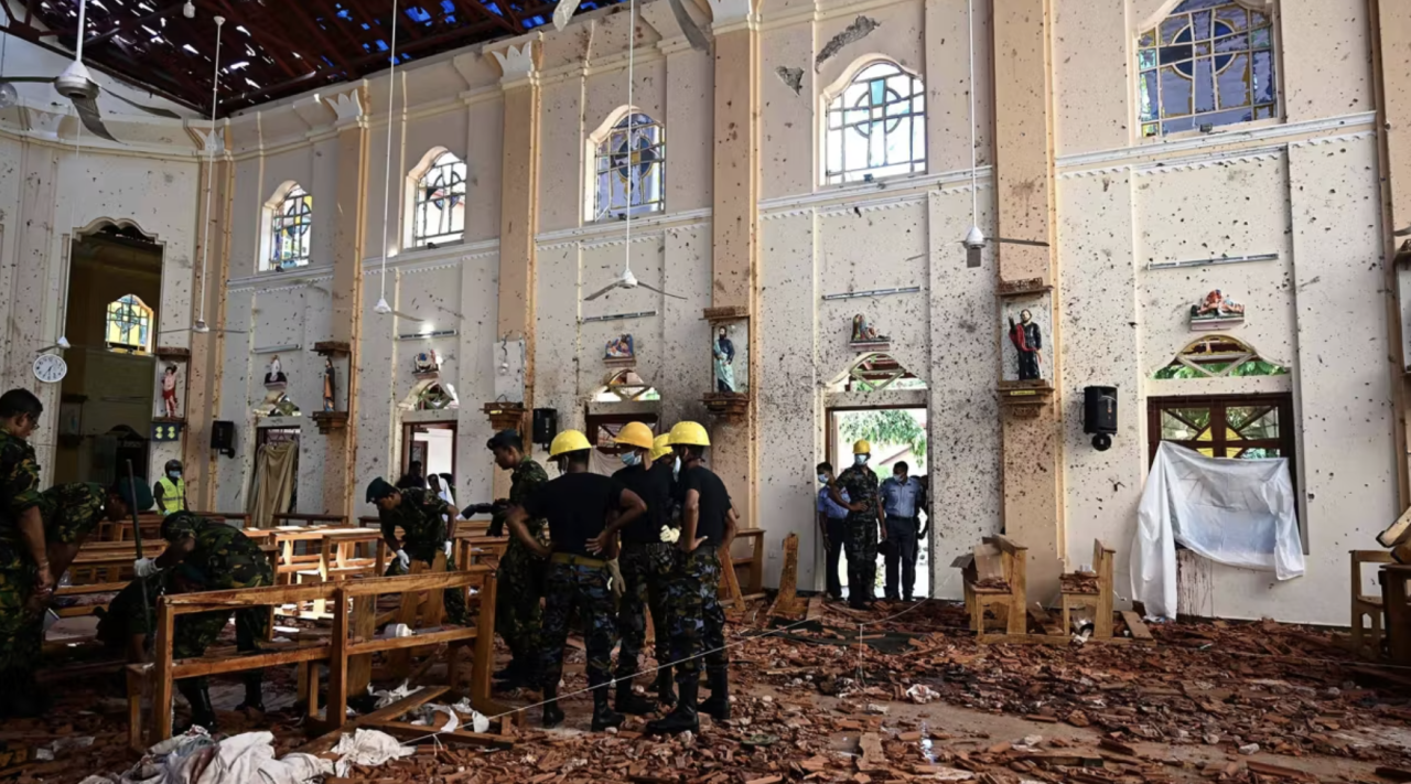 Easter attack gai kureege intelligence chief baiverivi: Lanka fuluhun