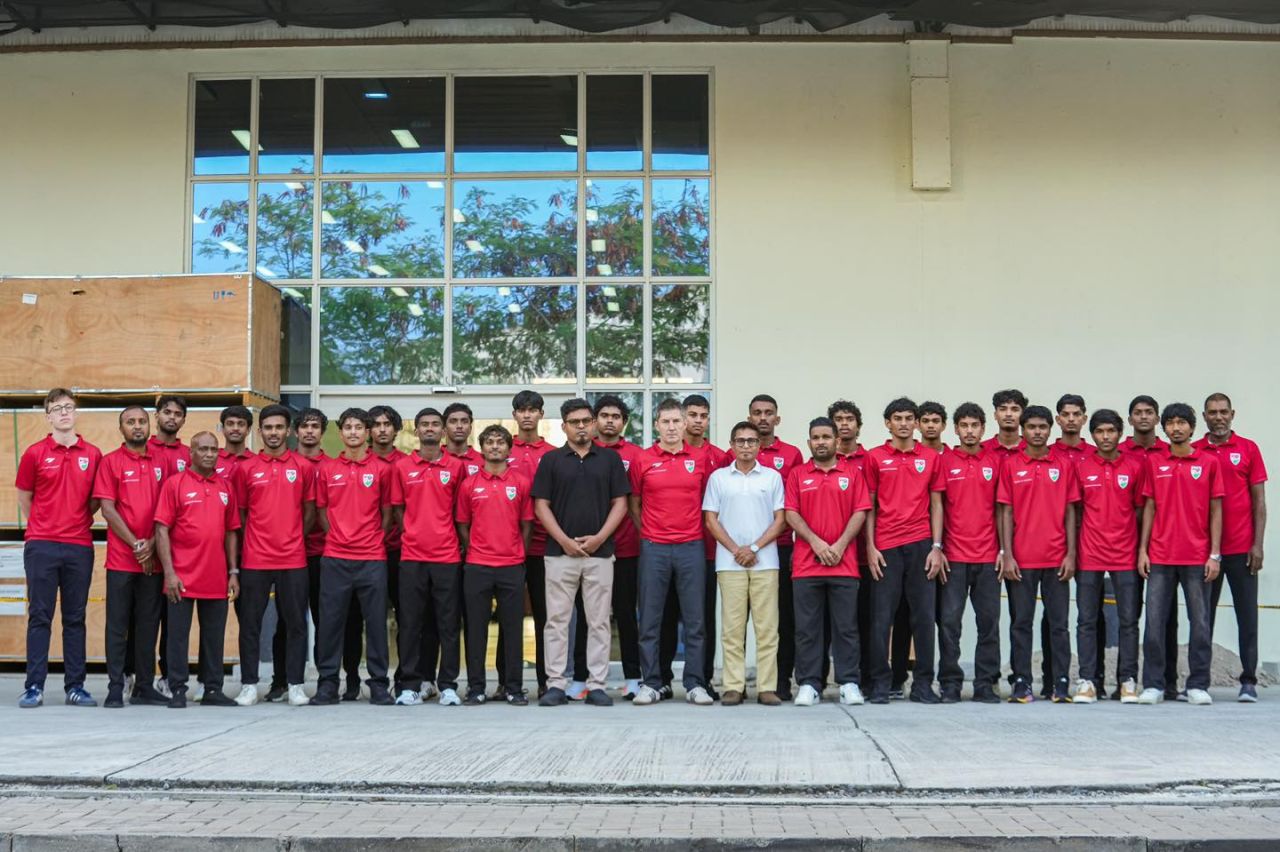 Maldives U20 Team Leaves for Singapore Training Camp