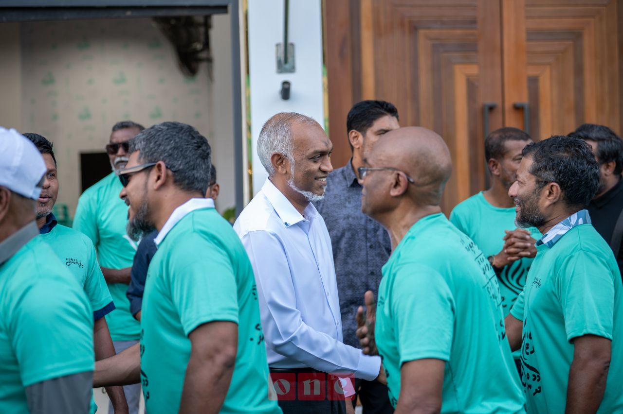 ވަން ފޮޓޯ: ލޯކަލް ކައުންސިލު އިންތިހާބުގެ ކެމްޕެއިންގެ ތެރެއިން ޕީއެންސީން ބޭއްވި ސައިކަލު ބުރު