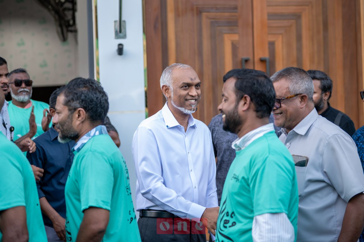 ވަން ފޮޓޯ: ލޯކަލް ކައުންސިލު އިންތިހާބުގެ ކެމްޕެއިންގެ ތެރެއިން ޕީއެންސީން ބޭއްވި ސައިކަލު ބުރު