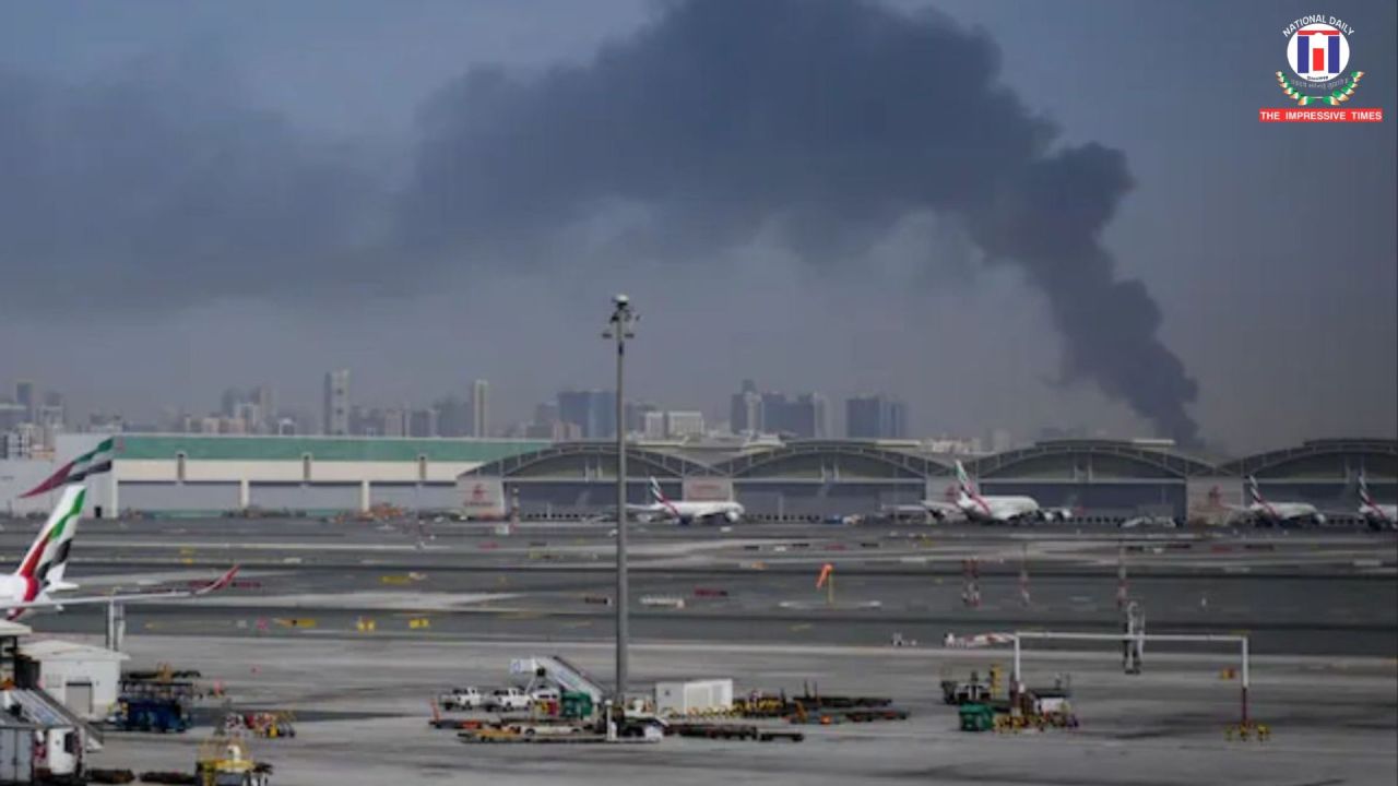 Dubai airport ah drone hamalaaeh, flight thah medhukandaalaifi 