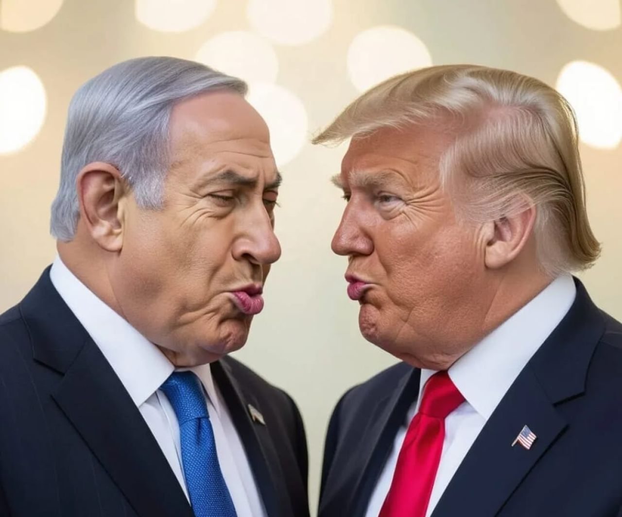 Nerevunu natheejaa akee Netanyahu aai Trump ekaherive beyzaaru vumeve. 