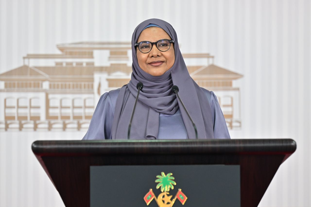 Gender Minister ge magaamun Aishath Shiham isthiufaa dhevvaifi