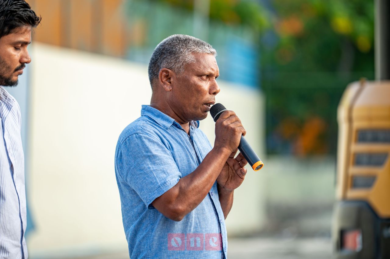 ވަން ފޮޓޯ: ހުޅުމާލޭގައި ގާއިމުކުރާ ސްޕޯޓްސް ޕާކުގެ ބިންގާ އެޅުން 