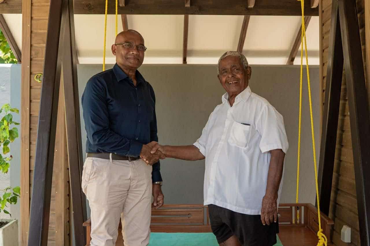 Male ge mayor kamah Ucchuge thaaeedhu Moosa Ali Jaleelah