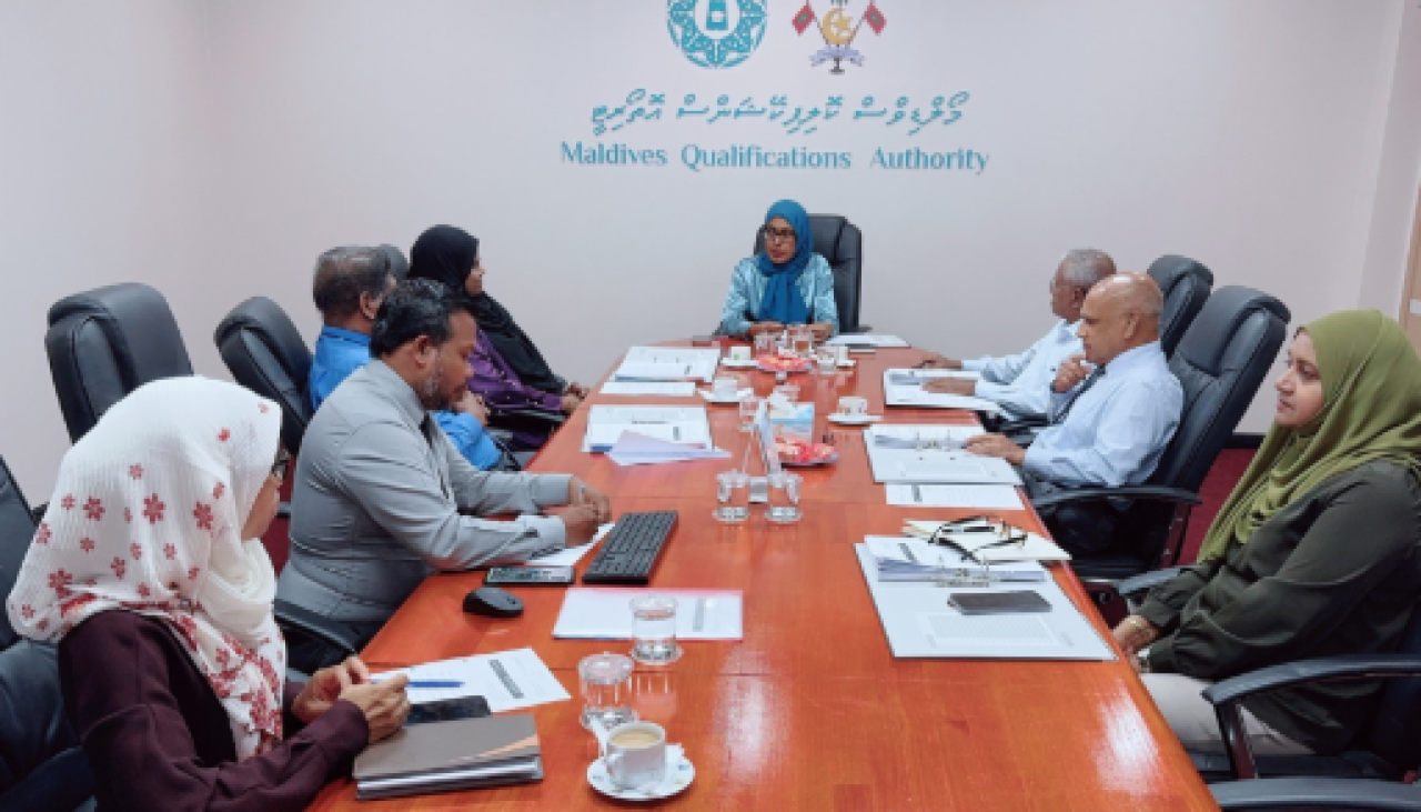 Aa guideline ah course thah accredit kuran MQA in mudhatheH dheefi 