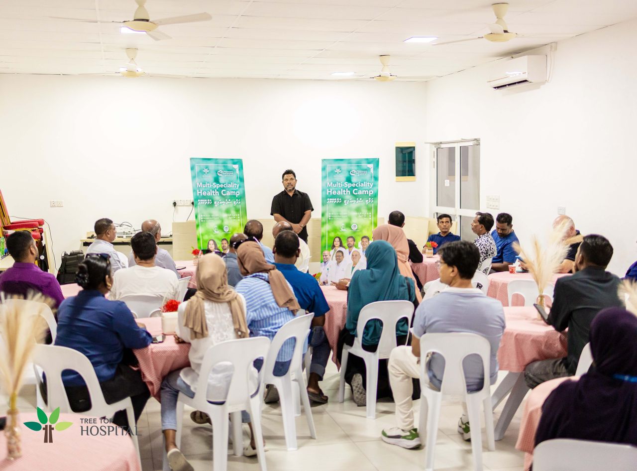 Tree Top Hospital inn Sh. Atoll gai beyvvi Health Camp kaamiyaabu kamaaeku ninmaalaifi 