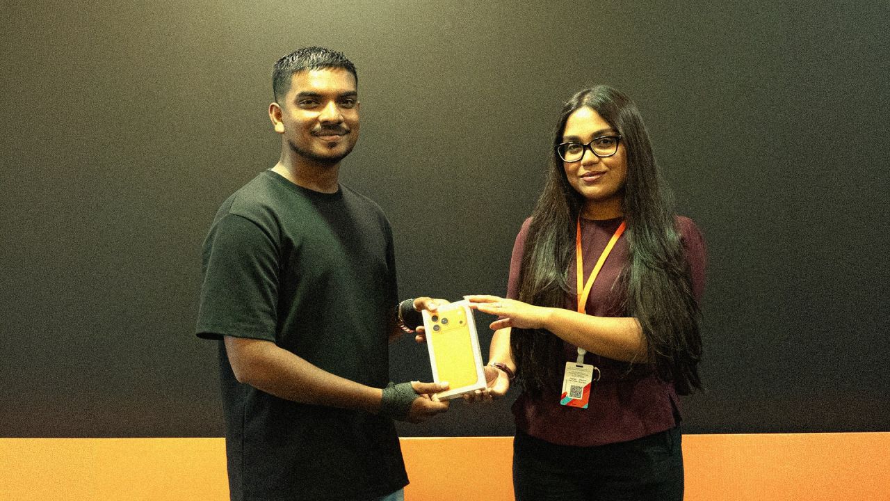 Dhiraagu Gamers Guild inn dhey iPhone 17 pro max ge naseebuveriyakah Naahil 