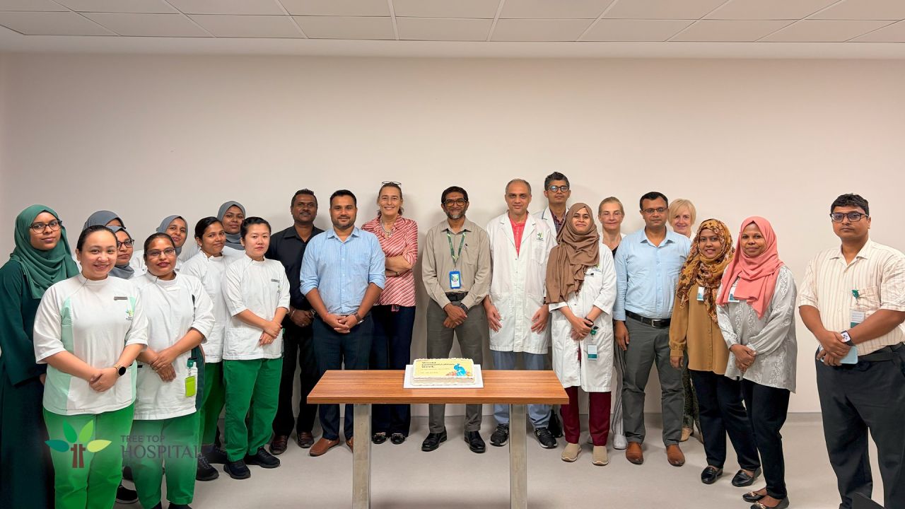 Vaccine ge muhinmu kamaa gulhey haassa CME session eh Tree Top inn baavvaifi 