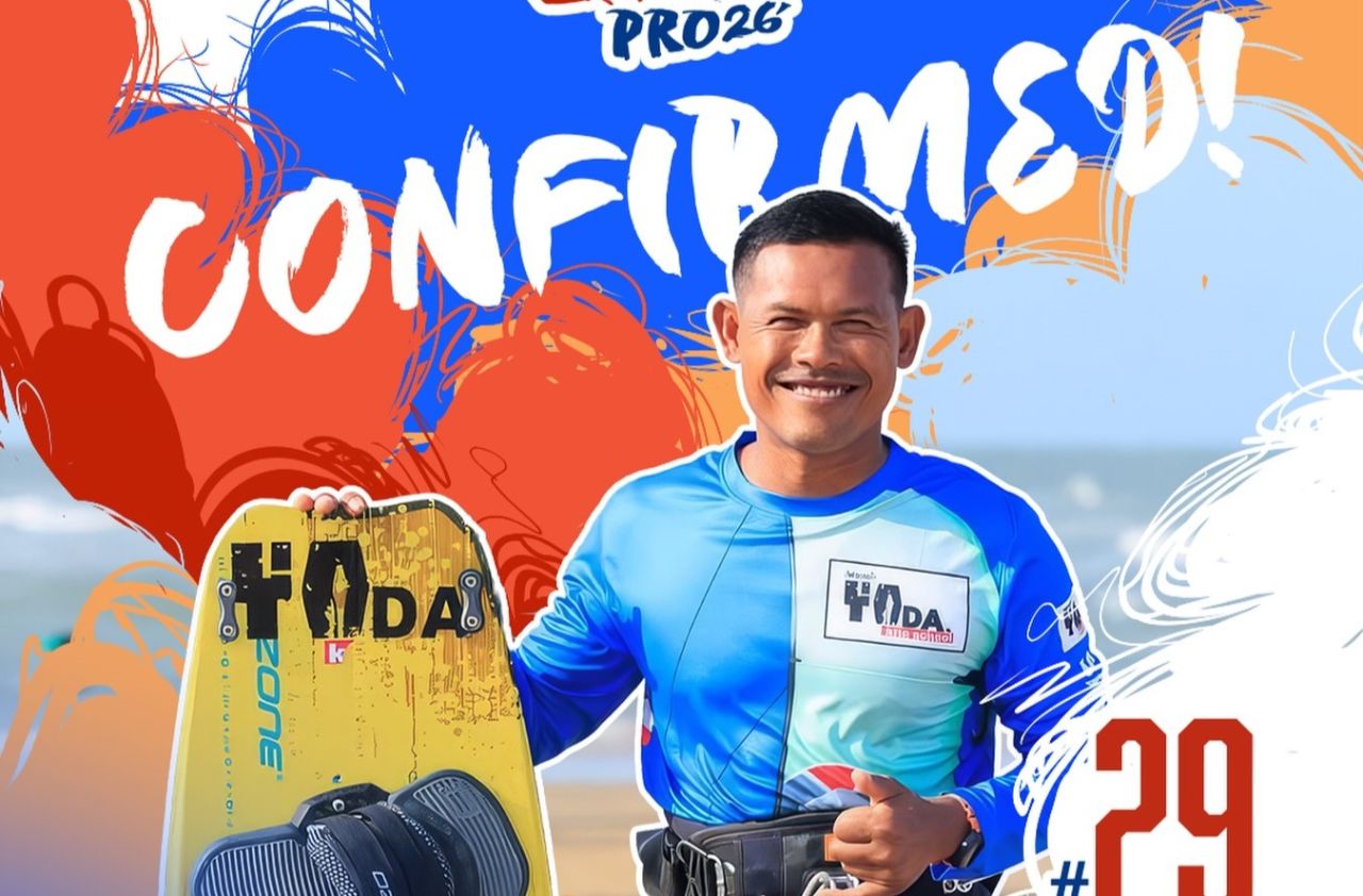 Asia’s Top Kite Surfer Narapichit to Compete in Raaraa Pro