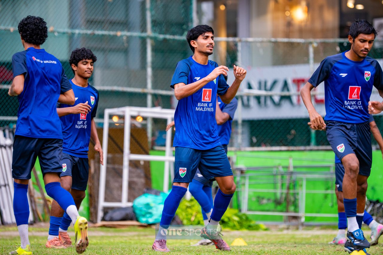 ވަން ފޮޓޯ: ރާއްޖޭގެ ގައުމީ ޓީމުން ޑައިމަންޑް ޖުބިލީ މުބާރާތަށް ވަމުންދާ ތައްޔާރީތައް