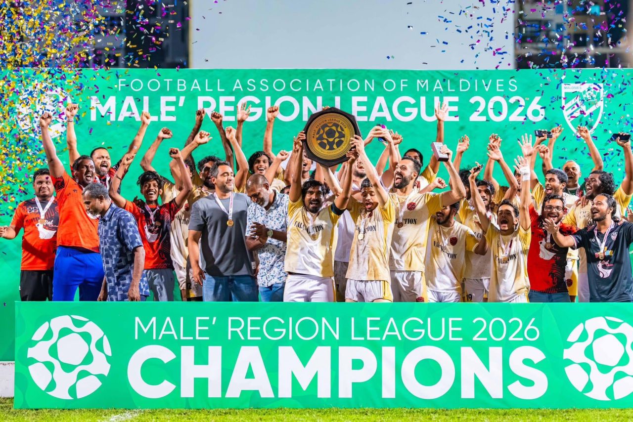 Biss Burun Male' region league champion kamaaeku DPL qualification ah 