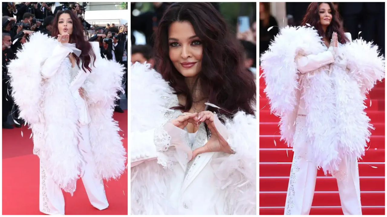 Cannes 2026: Aishwariya ninmaalee hudhu kulaige power suit akun