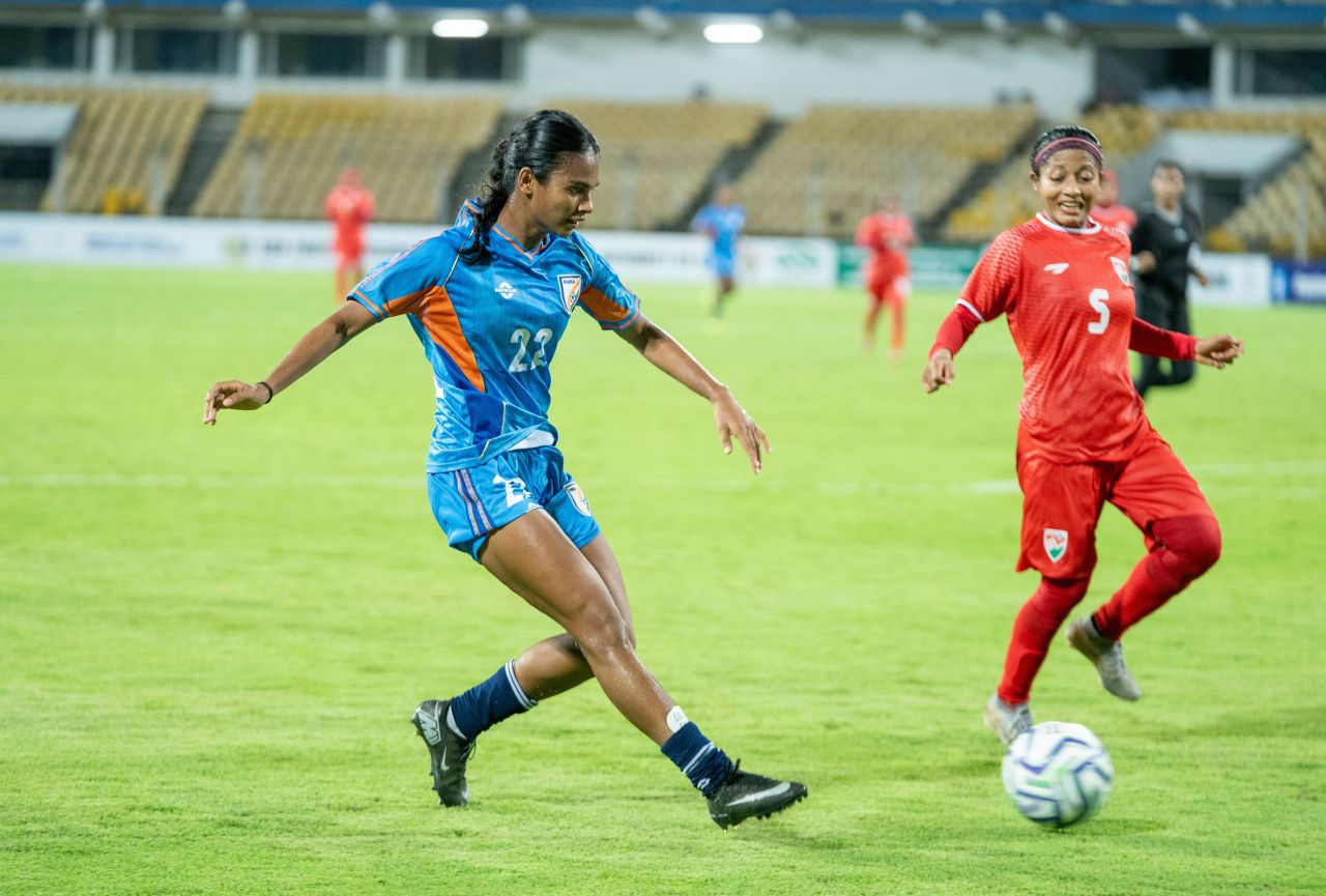SAFF Women's Championship: Varugadha India athun bodu thafaathakun Raajje balivejje 