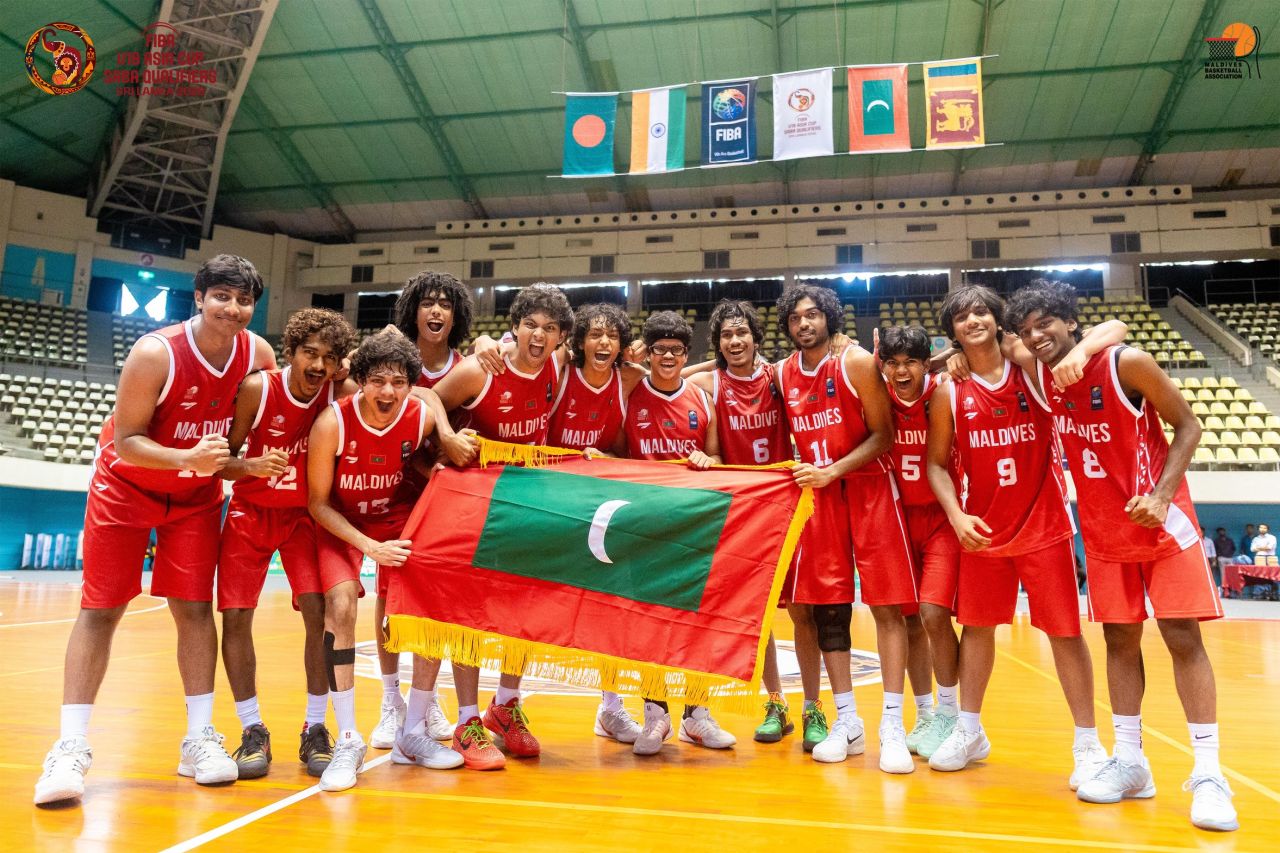 Raajjeyge zuvaan firihen team in SABA qualifiers ge bronze medal hoadhaifi 