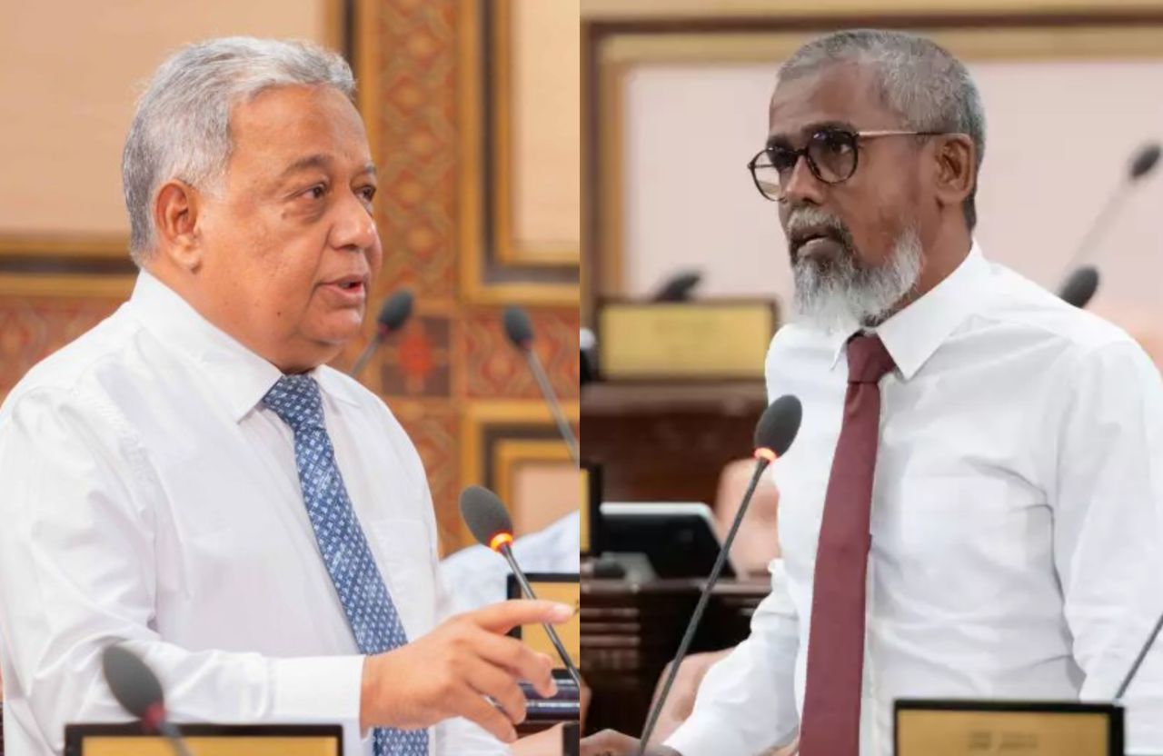 Majlisge naaibu raees kamah Saleem aai Ziyadhu ge nan hushahalhaifi