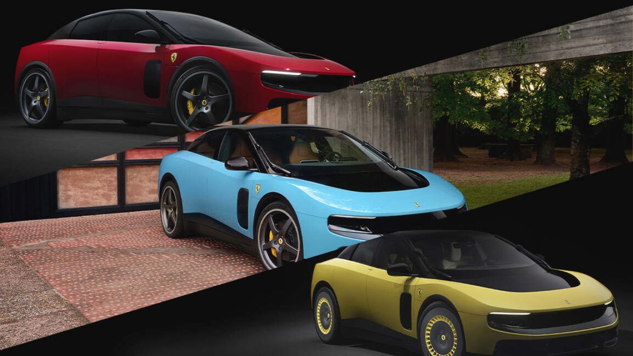 Ferrari ge furathama full electric car Luce thaarafukoffi
