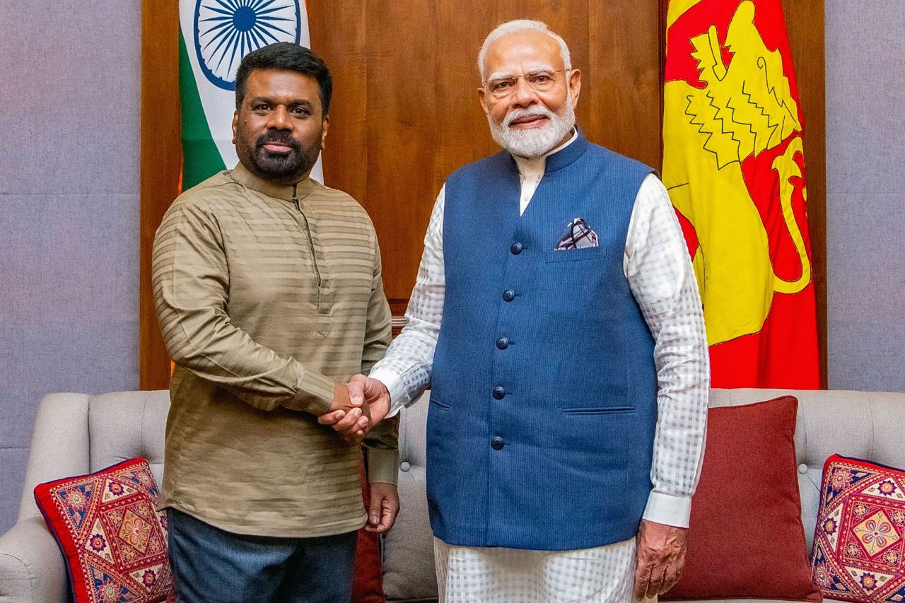 India ge bodu vazeeru Modi, Lanka ah vadaigannavanee