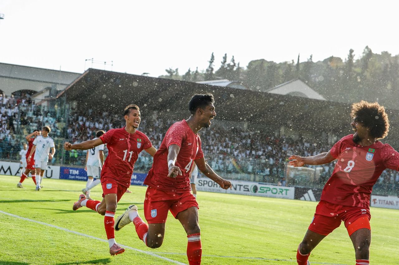Bangladesh in Europe gai kulhunu furathama match gai San Marino balikoffi 