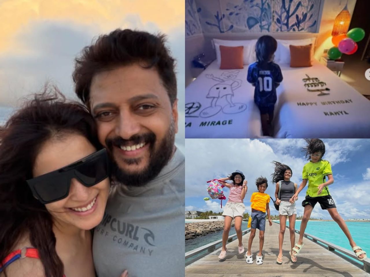 Riteish aai Genelia aailaa aa eku Raajjey gai chuttee heydhakoffi