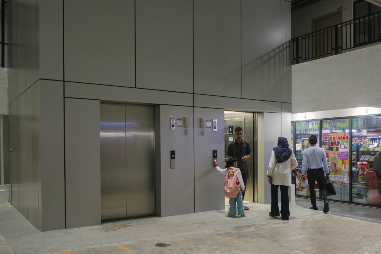 Tower 13,14 adhi 15 gai haru kuri lift thah beynun kuran fashaifi 