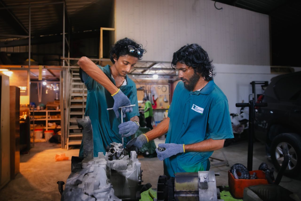 HDC apprenticeship program gai baiveri vumah hulhuvaalaifi 