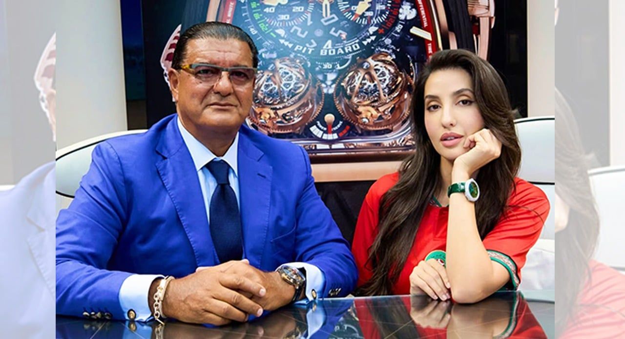 Dhuniyeyge mashhooru gadi ufaddhaa kunfuni Jacob and Co ge global ambassador akah Nora Fatehi hamajassaifi