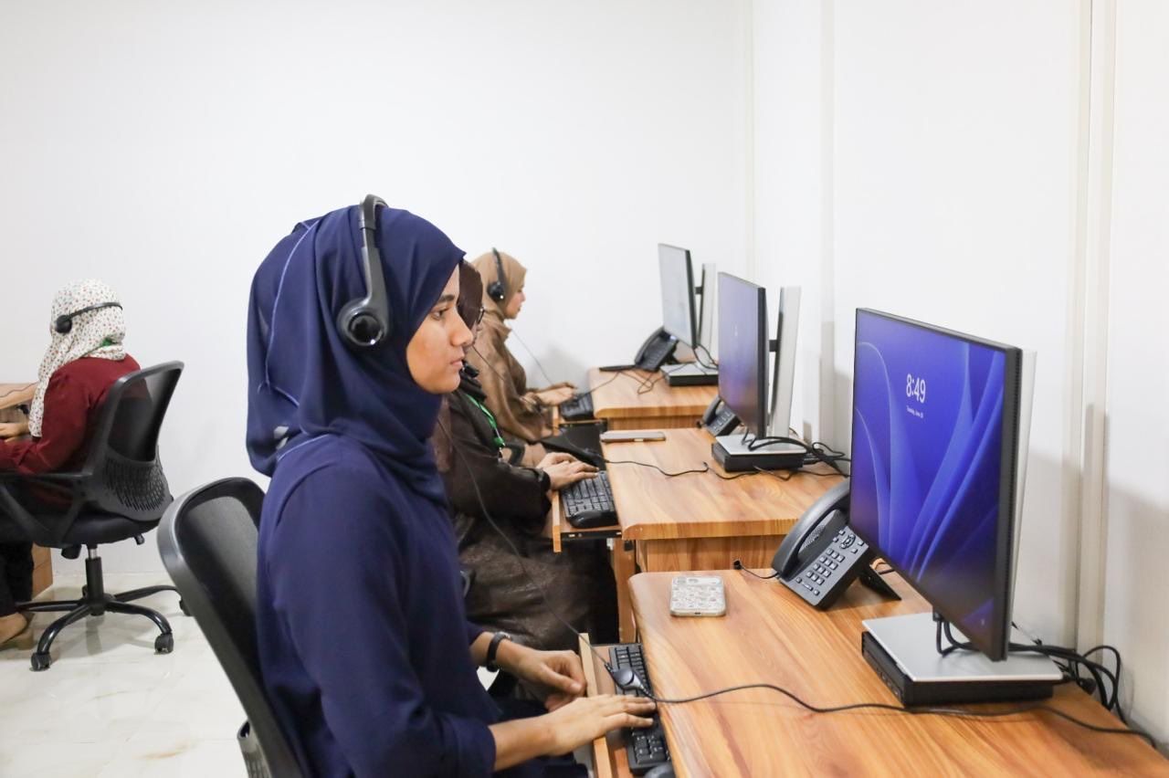 Addu gai NSPA ge call center eh gaaimukoh hidhumaiy dheyn fashaiif
