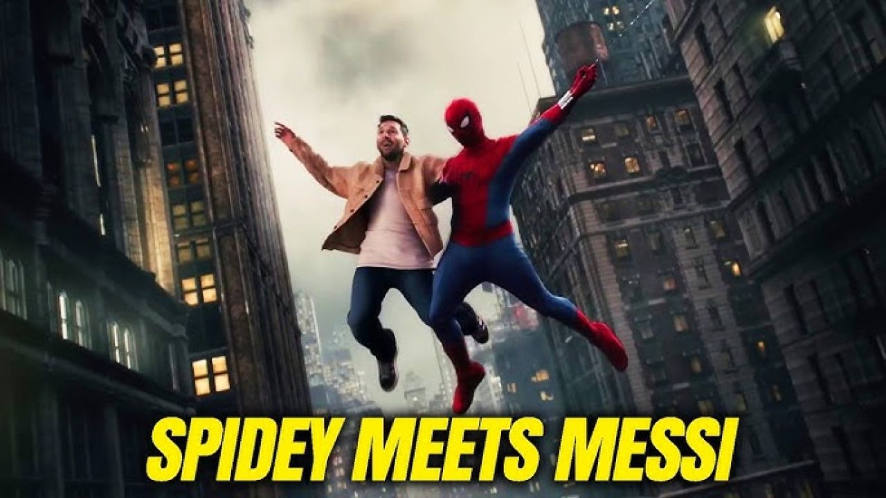 Messi aai Tom Holland ge baddhaluvumah social media ge samaalukan