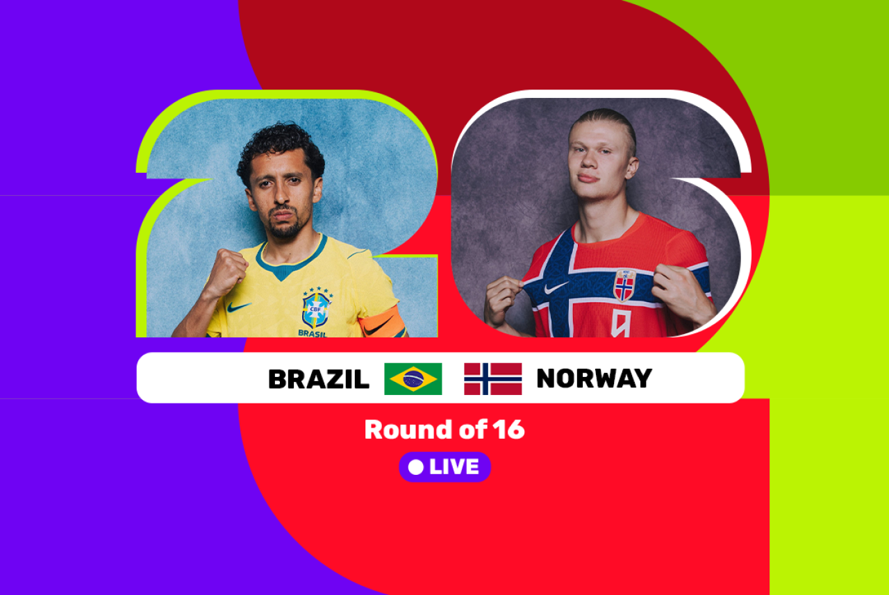 World Cup 2026: Brazil 1-2 Norway (Full Time)  
