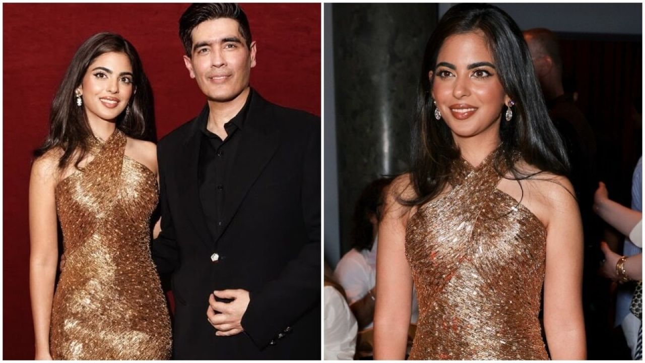 Manish Malhotra ge Paris Couture Week debut in Isha Ambani vidaalaifi
