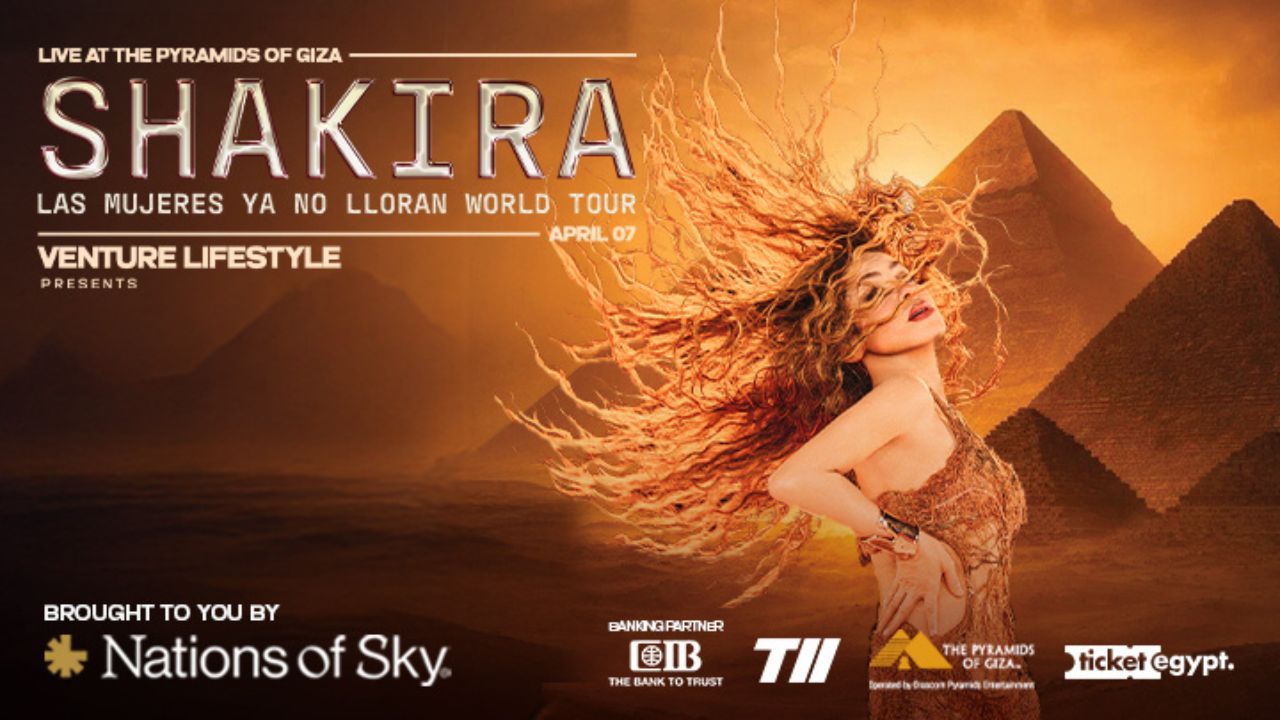 Misruge Giza ge pyramid thakugai Shakira ge haassa show eh baavvan ninmaifi