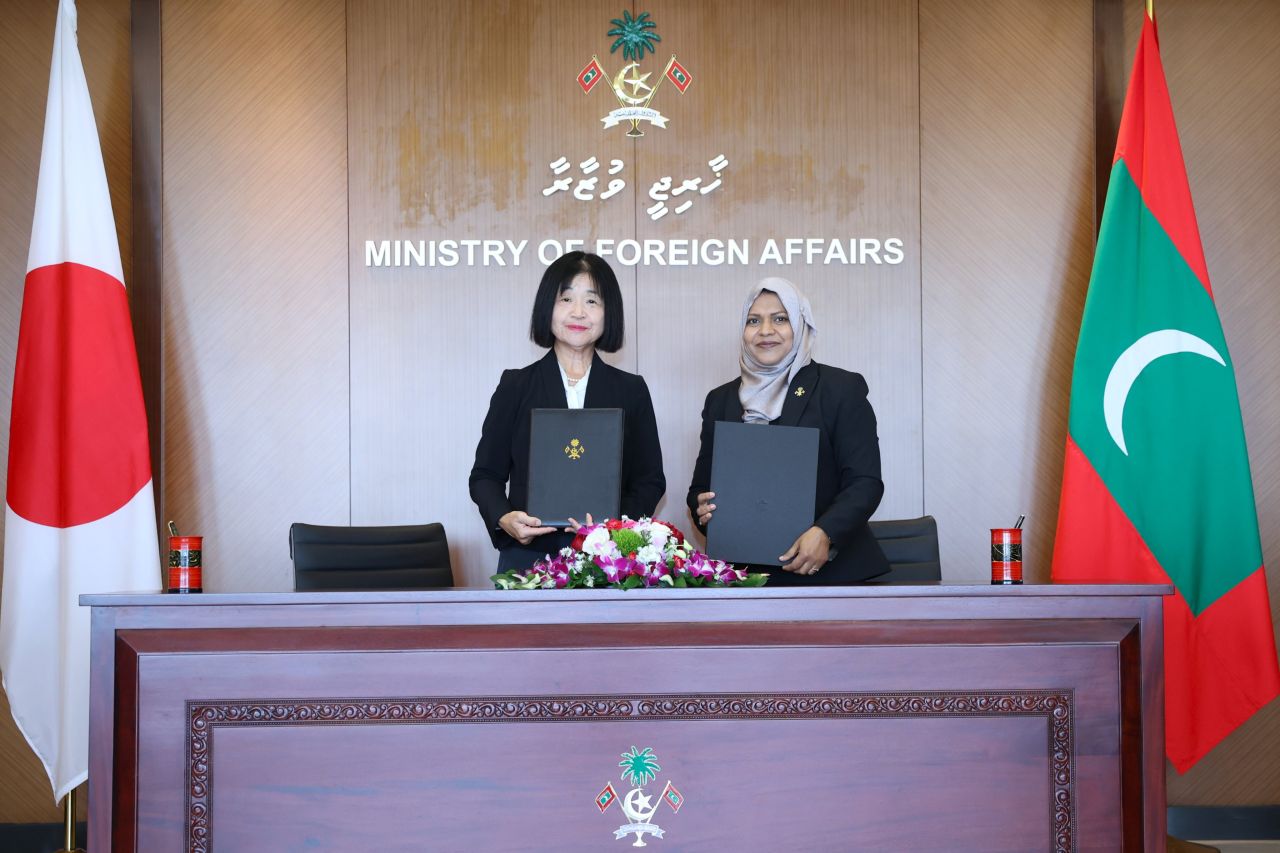 Japan in scholarship ge gothugai 1 miilion USDge hiley ehee dheefi