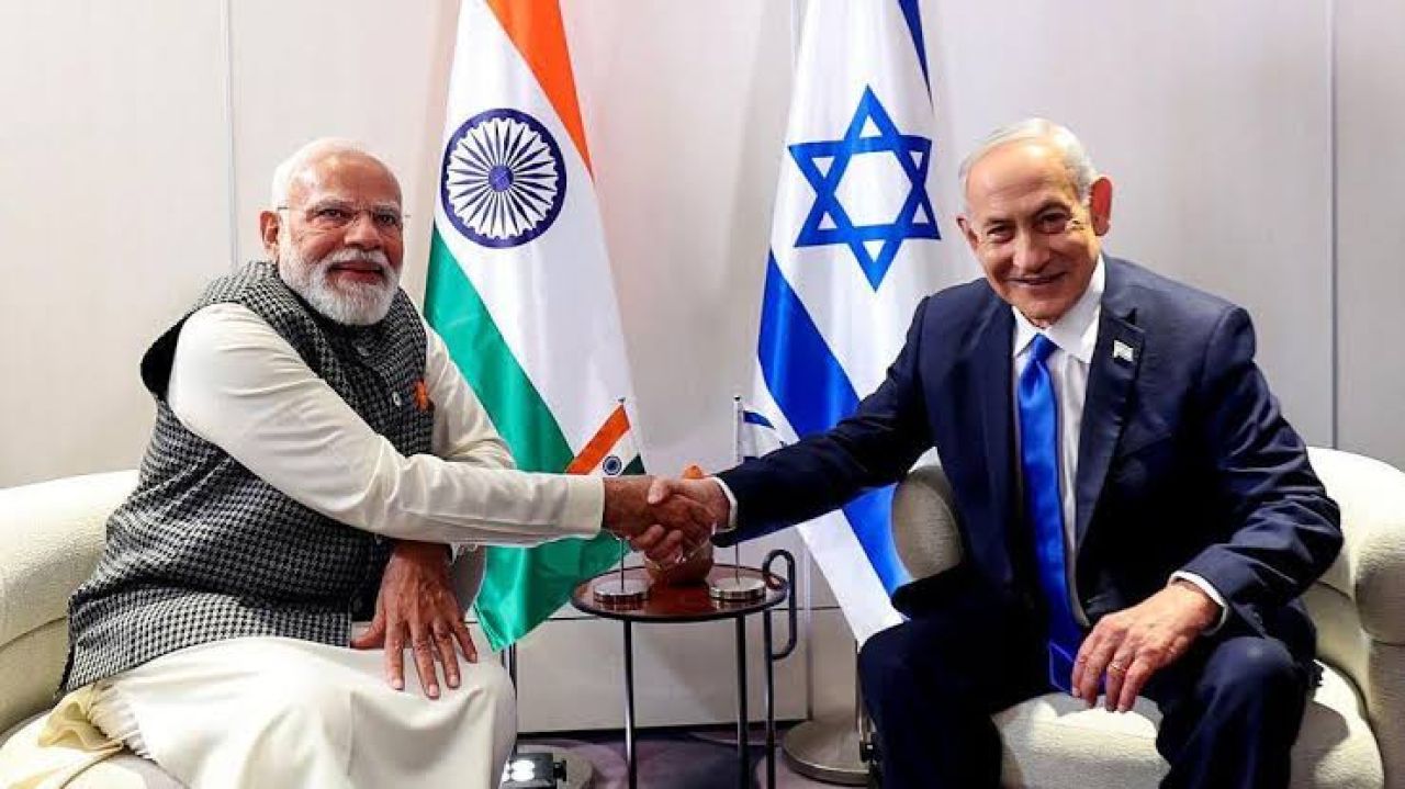 India aai Israel ge gulhun badhahikurumah Modi aai Netanyahu ehbasvevadaigenfi