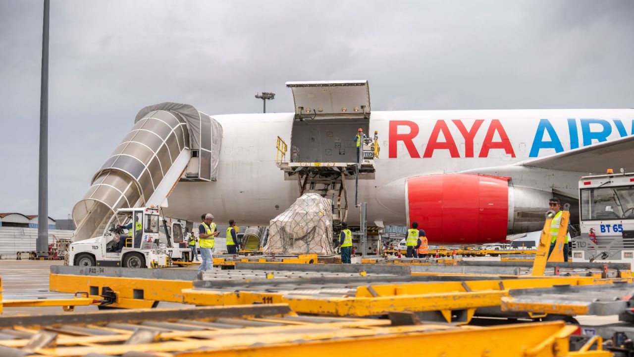 Raya Airways inn Raajje ah cargo dhathuruthah fashaifi 