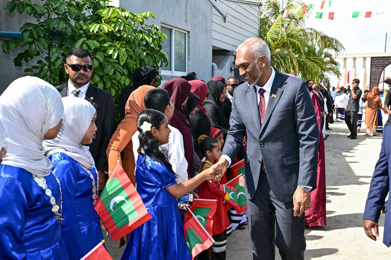 Utheem ah kurevvi dhathurufulhah fahu Raees Male' vadaigenfi