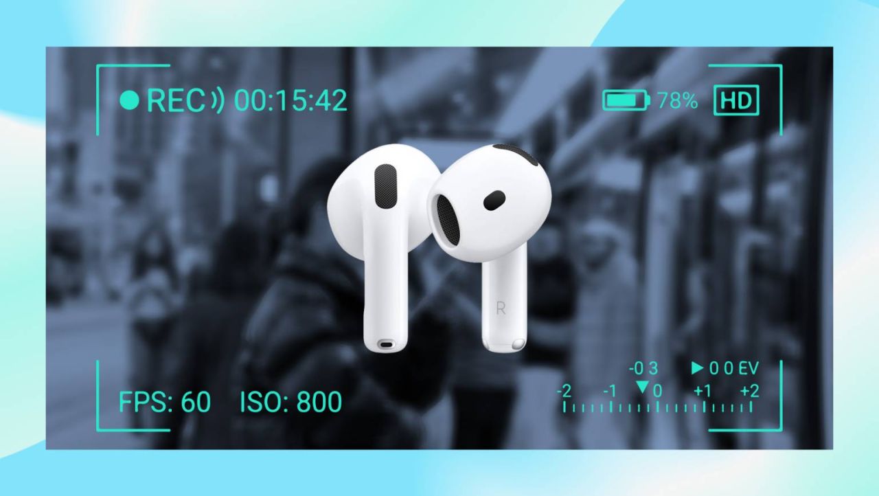 Camera himeney AirPod eh Apple in ufaddhanee