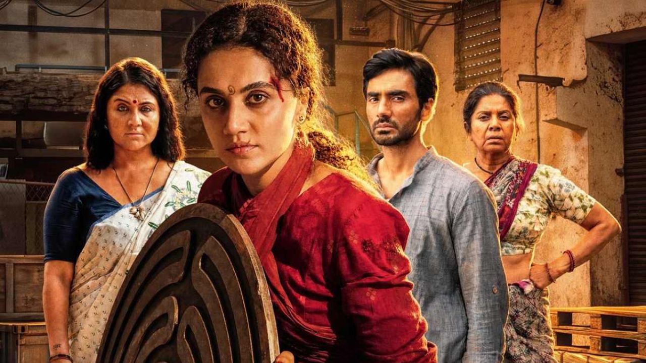 Taapsee ge aa film Gandhari ge trailer nerefi