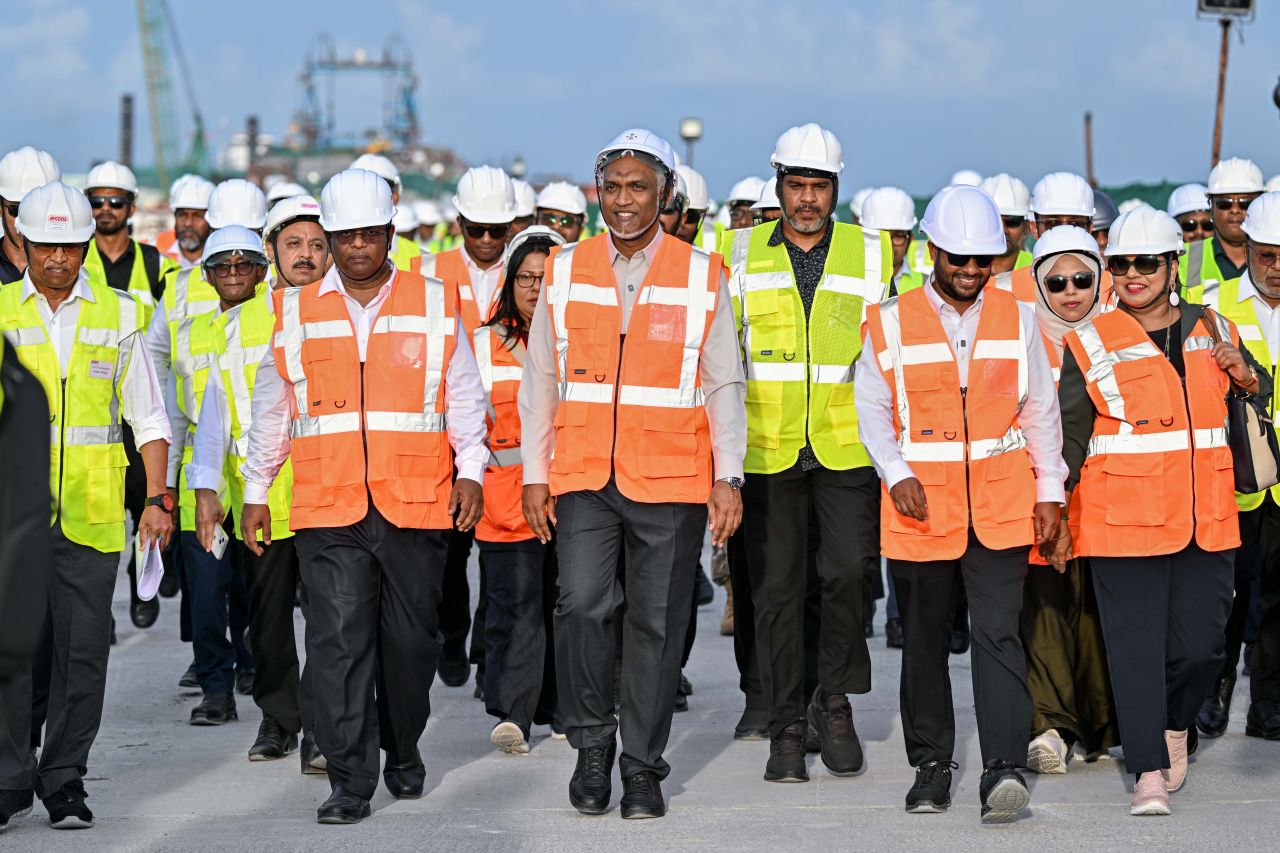 Thilamale' bridge inn Raees faimagugai Villimale' ah 
