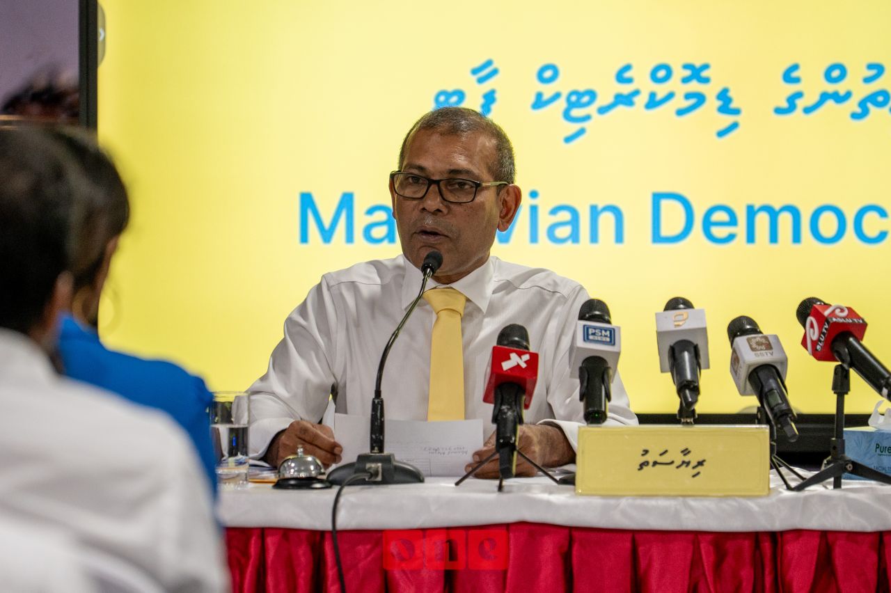 ވަން ފޮޓޯ: އެމްޑީޕީގެ ގައުމީ މަޖިލިސް ބައްދަލުވުން 