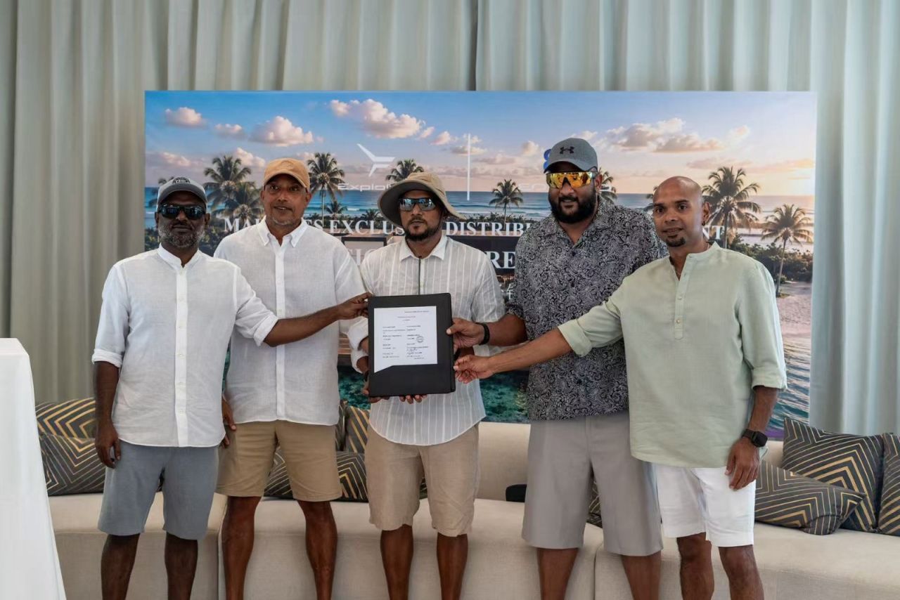 Karantu outboard engine ufahdhaa China ge ExploMar ge exclusive distributor kann Eongrid ah 