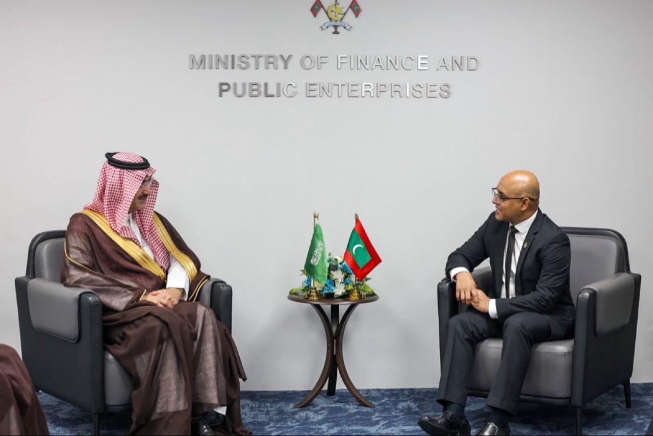 Maalee ehee hoadhumaa gulhey gothun Saudi fund aa mashvaraakohfi