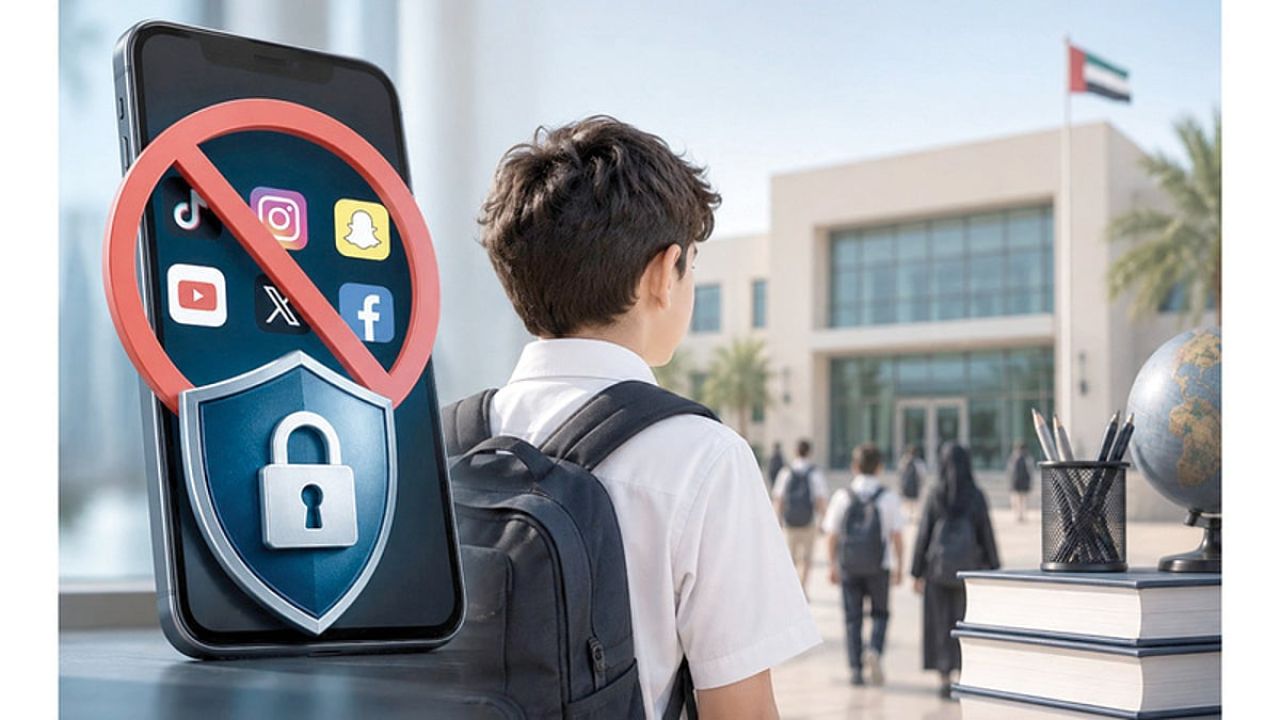 UAE ge school thakuge Grade 6 ge dharivarunnah laptop manaakoh, foh beynunkuran angaifi